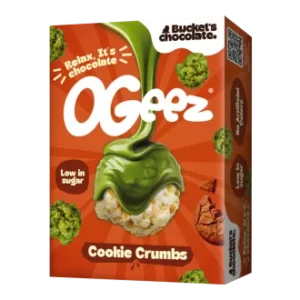 Cannabis Shaped Chocolate 1-Pack Cookie Crumbs (40g)