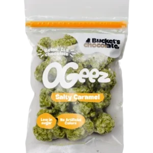 Cannabis Shaped Chocolate 1-Pack Salty Caramel (40g)