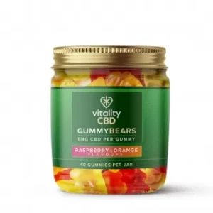 CBD Gummy Bears Raspberry & Orange